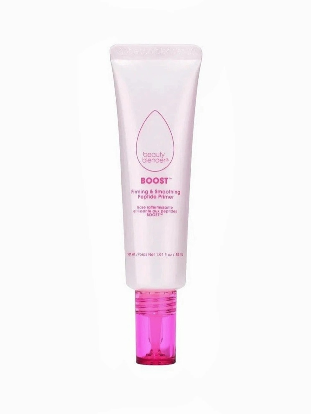 beautyblender BOOST 18-Hour Firming & Smoothing Peptide Primer in Pink